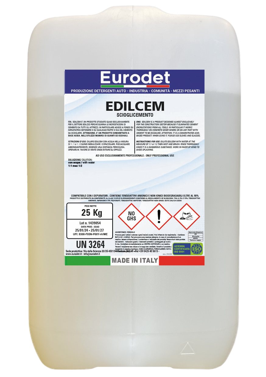 Felgenreiniger Zementschleier & Kalklöser Konzentrat EDILCEM
