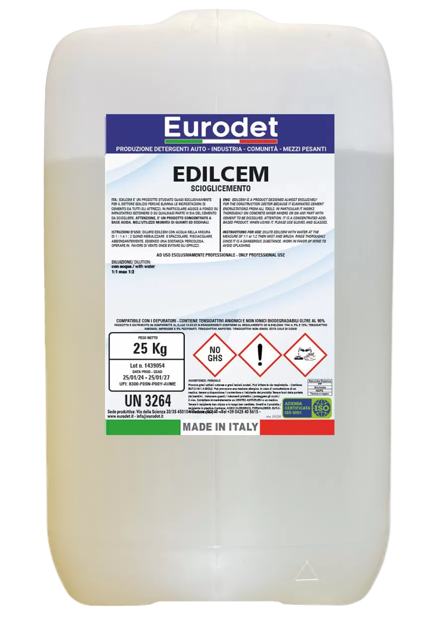 Felgenreiniger Zementschleier & Kalklöser Konzentrat EDILCEM