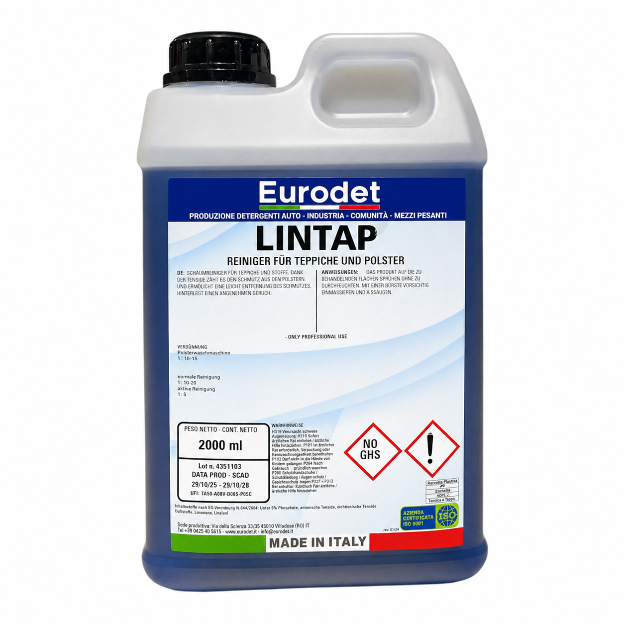 Stoff- & Teppichreiniger LINTAP