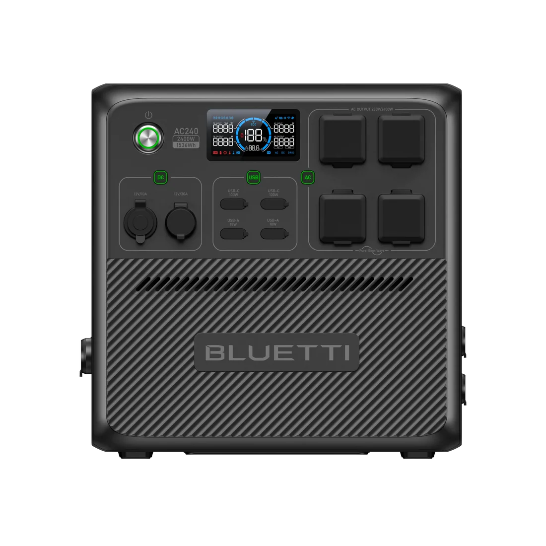 Tragbarer Energiespeicher/ Solar Powerstation Bluetti AC240