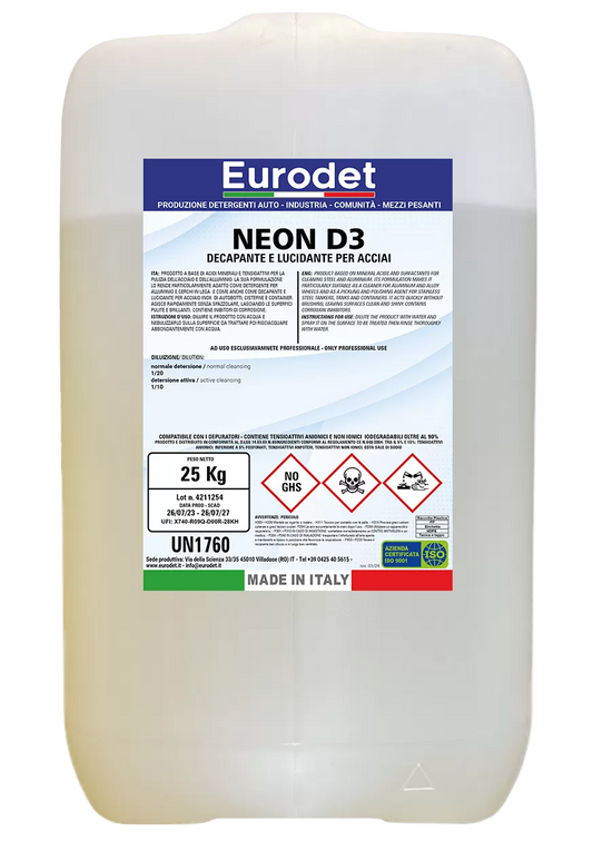 Felgenreiniger & Edelstahlpflege NEON D3