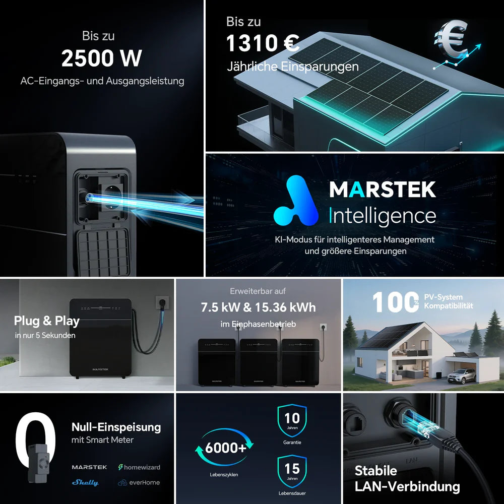 Energiespeichersystem Marstek Venus E Gen 3.0