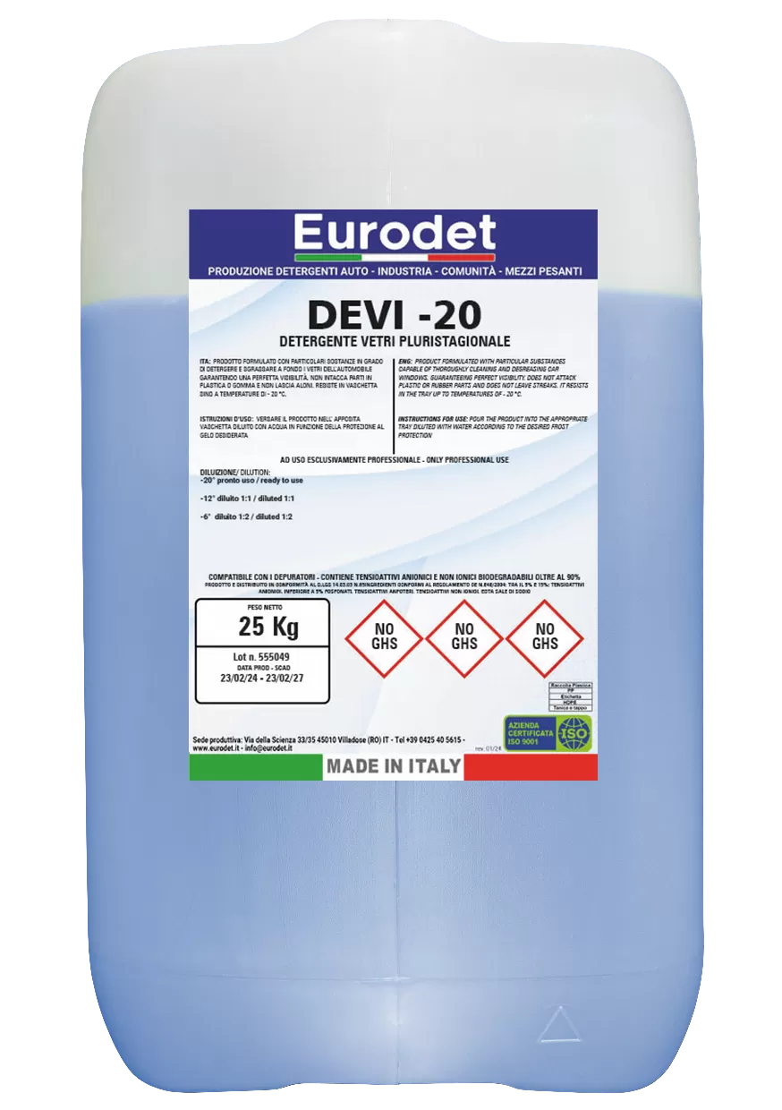 DEVI -20 Glasreiniger Frostschutz für Scheibenwaschanlage