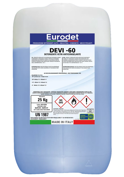 DEVI -60 Glasreiniger Frostschutz für Scheibenwaschanlage