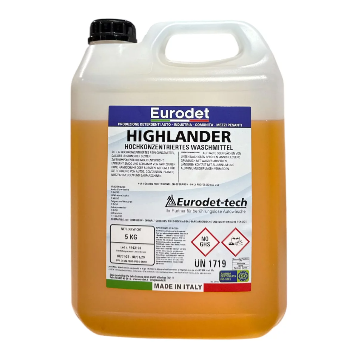 Fahrzeugreiniger Waschmittel Konzentrat HIGHLANDER