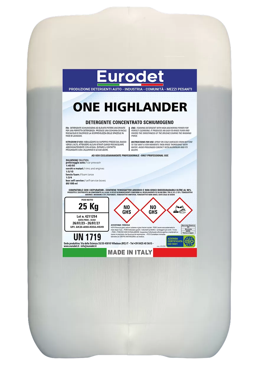 Waschmittel ONE HIGHLANDER