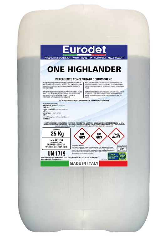 Waschmittel ONE HIGHLANDER